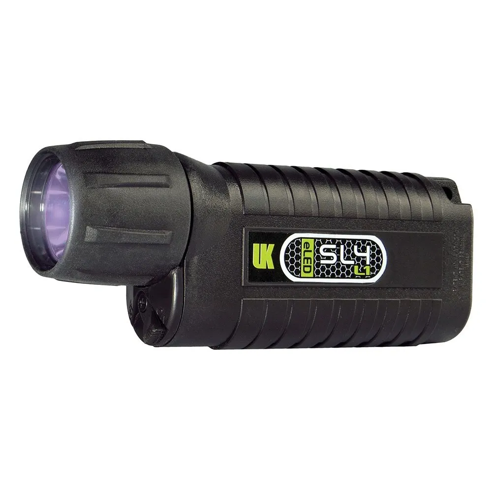 Linterna de buceo UK SL4 eLED (L1), UV-395, negra