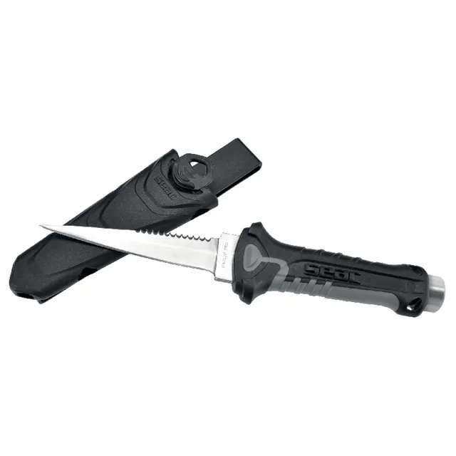 Cuchillo de Buceo Seac Rapid Daga con Hoja de Doble Filo